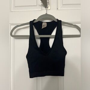 TNA aritzia black tank top